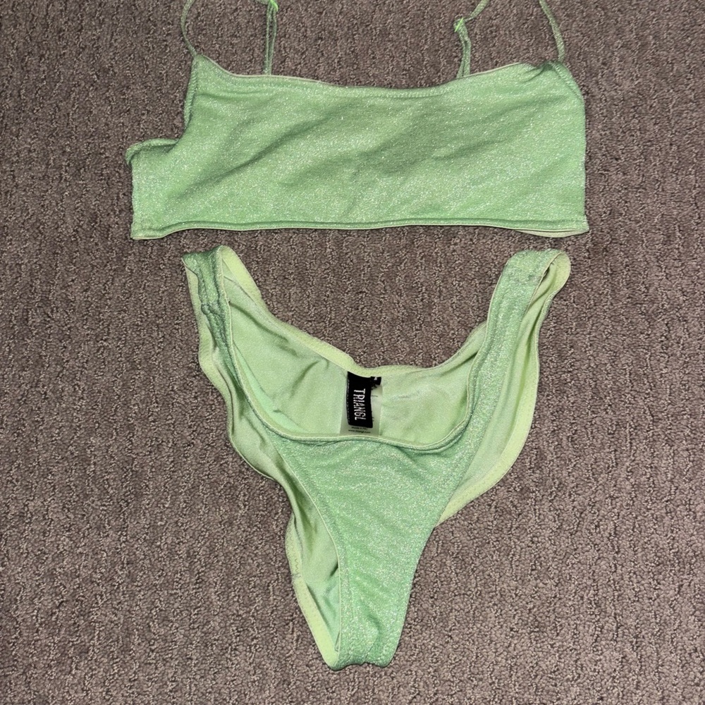 Triangl Swimwear Light Green Bikini